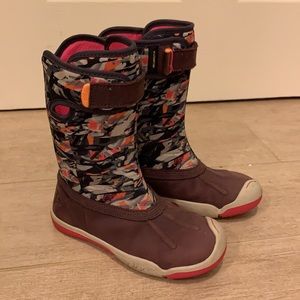 Plae Girls Boots - Deep Space Purple